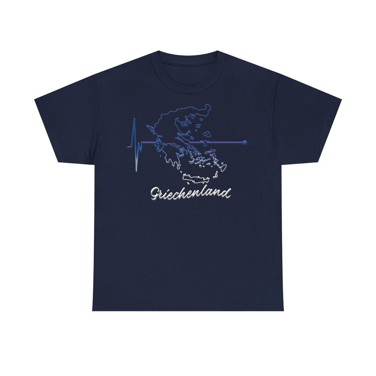 Grecia Grecia Bandera Escudo Patria Fútbol Deporte Aficionado Idea de regalo - Camiseta unisex