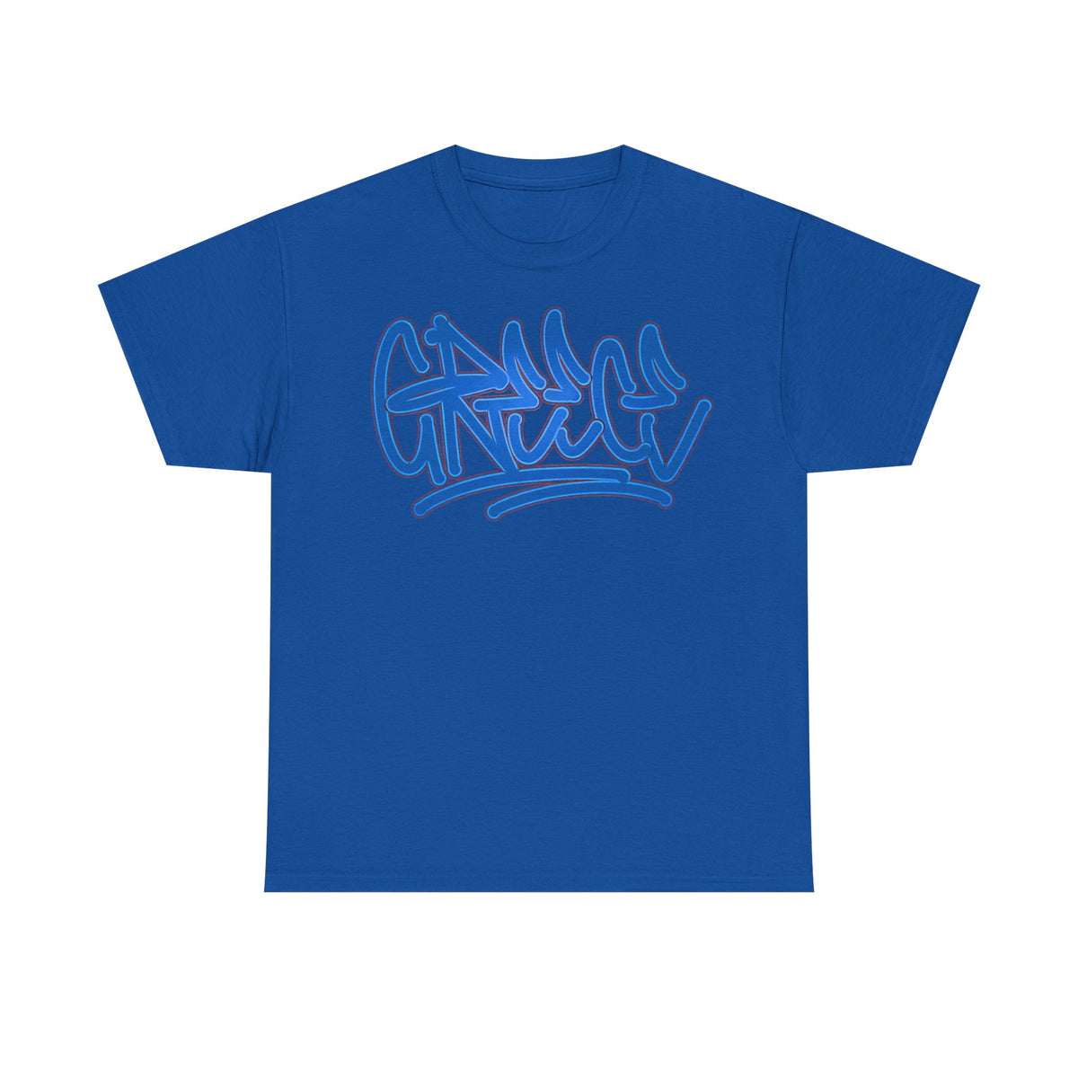 Grecia Grecia Bandera Escudo Patria Fútbol Deporte Aficionado Idea de regalo - Camiseta unisex