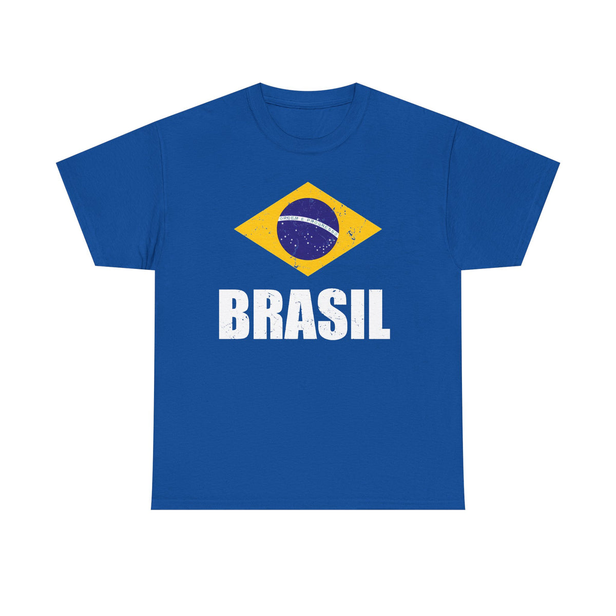Brazil Brasilien Wappen Flagge Sport Fan Fußball Geschenkidee - Unisex T-Shirt