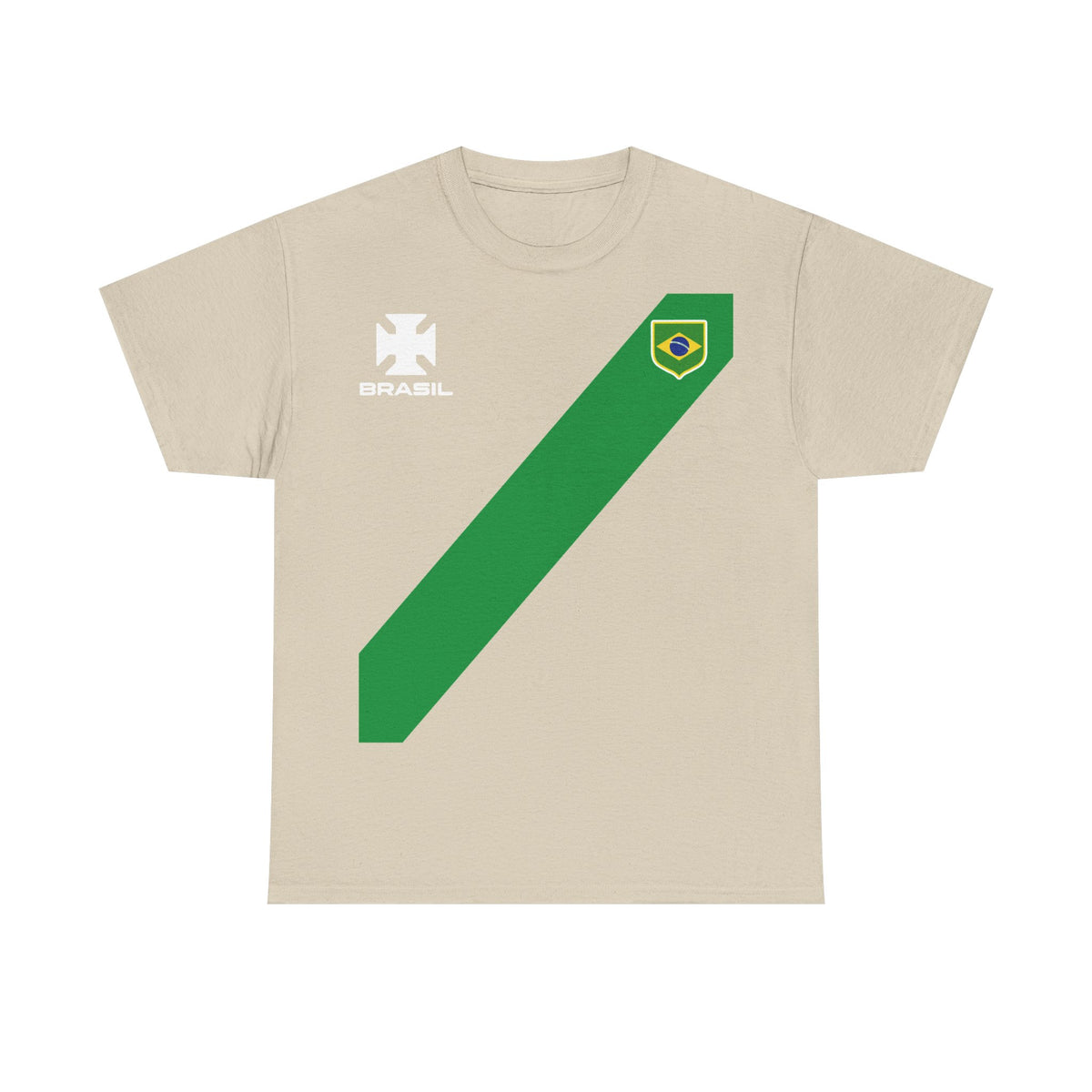 Brazil Brasilien Wappen Flagge Sport Fan Fußball Geschenkidee - Unisex T-Shirt
