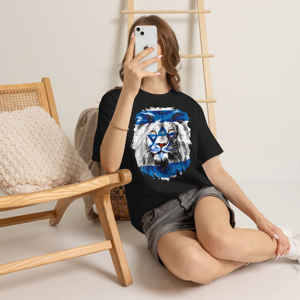 Israel Wappen Flagge Fan Geschenkidee Fashion - Unisex T-Shirt
