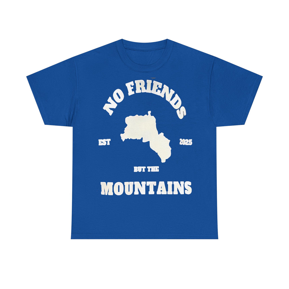 Sin amigos, pero con las montañas Kurdistán Azadi - Camiseta unisex