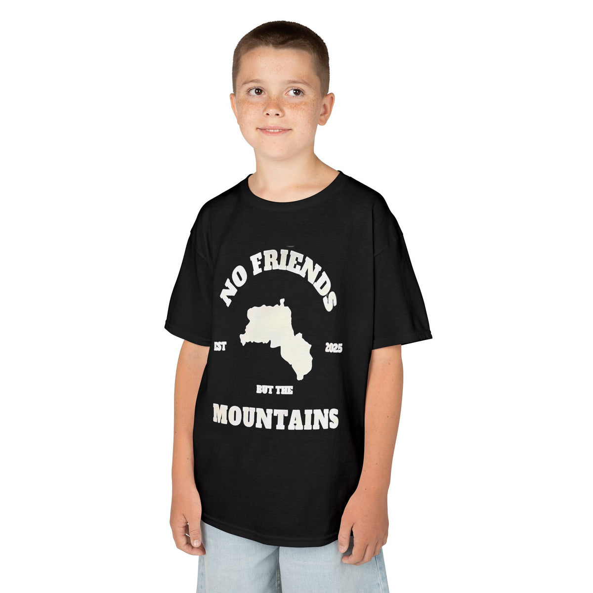 No Friends but the Mountains Kurdistan - Unisex Kinder & Jugendliche T-Shirt