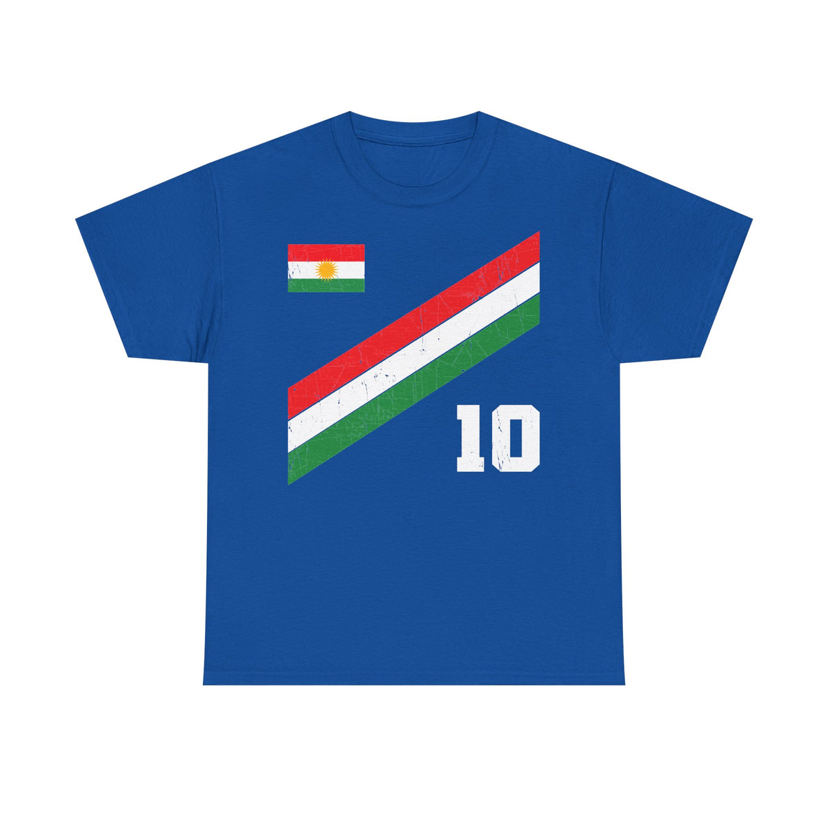 Kurdistán Azadi Escudo Bandera Patria Newroz Regalo - Camiseta unisex