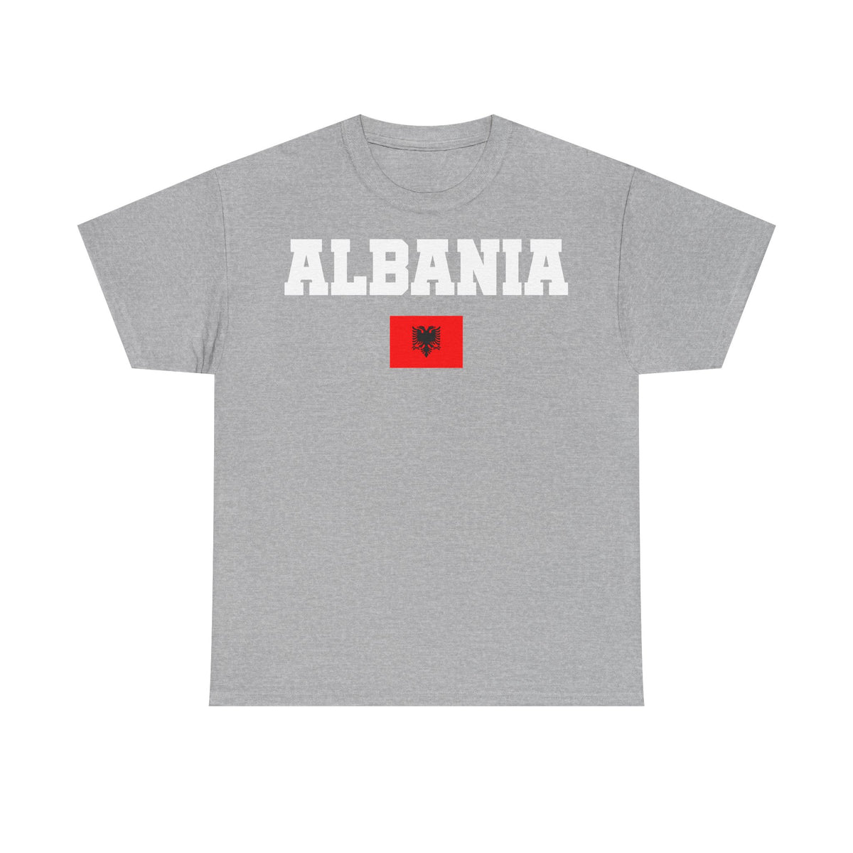 Albania Wappen Shqiptar Flagge Adler Fußball Fan Sport Unisex T Shirt