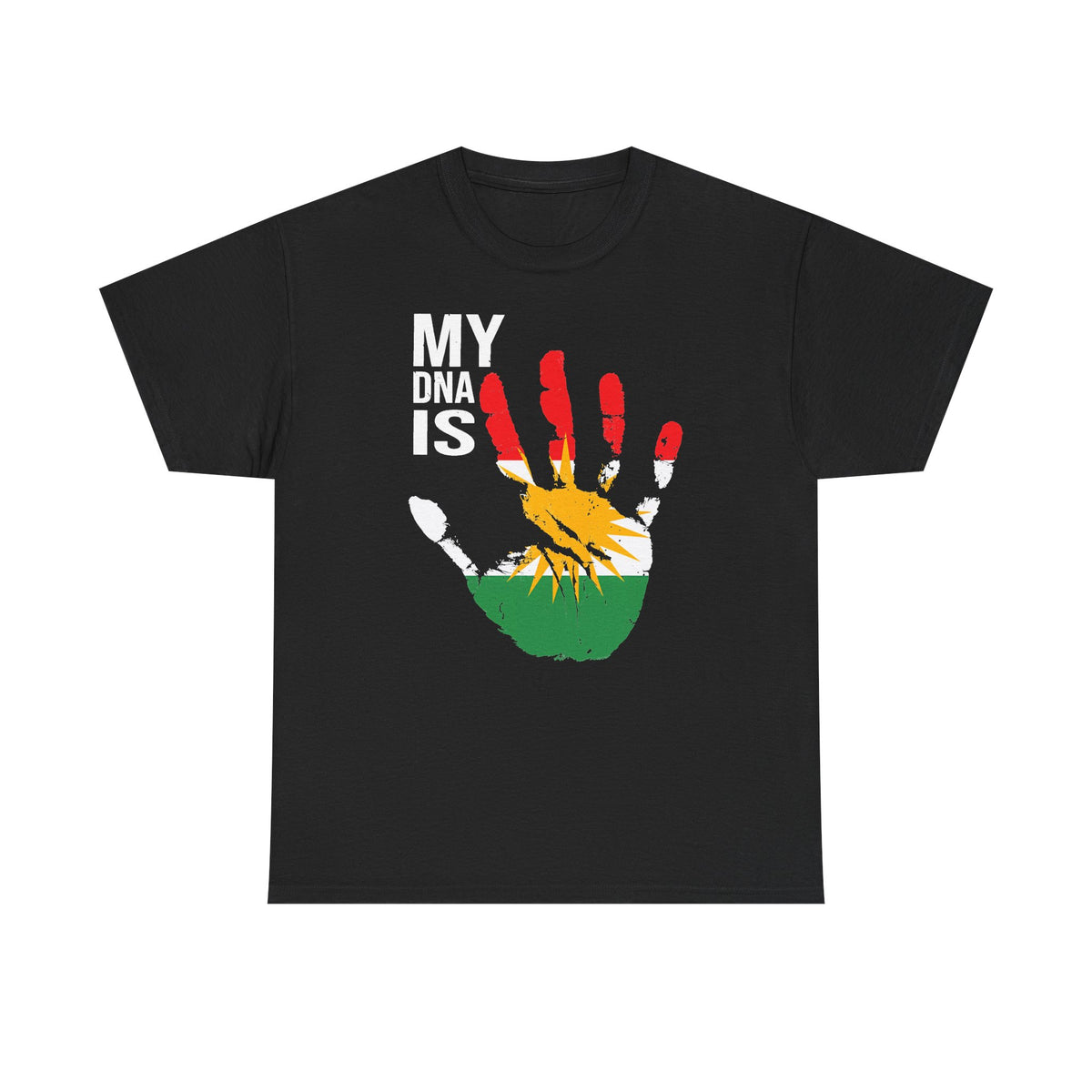 Kurdistán Azadi Escudo Bandera Patria Newroz Regalo - Camiseta unisex
