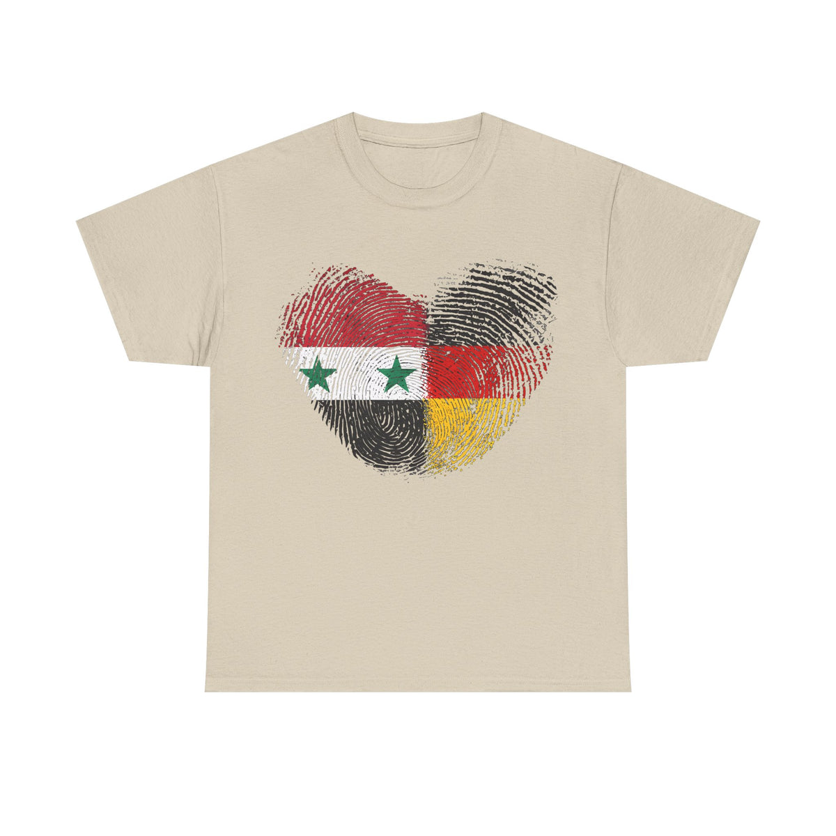 Syria Syrien Wappen Flagge Heimat Sport Fan Geschenkidee - Unisex T-Shirt