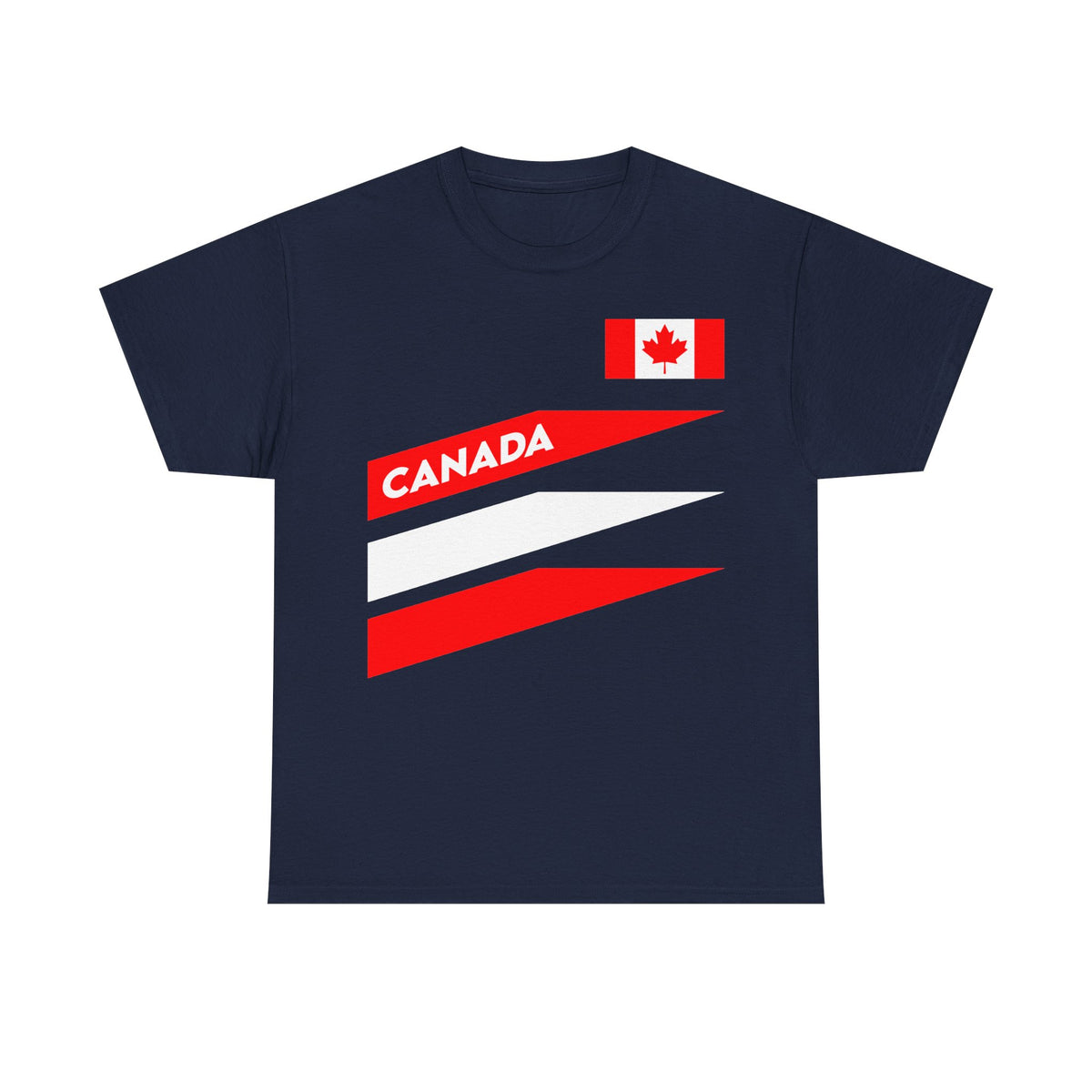 Canada Kanada Wappen Flagge Fan Sport Fußball Geschenkidee - Unisey T-Shirt