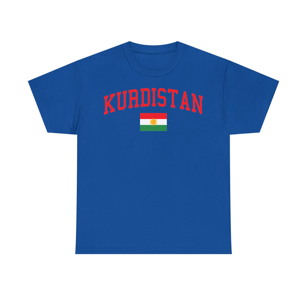 Kurdistán Azadi Escudo Bandera Patria Newroz Regalo - Camiseta unisex