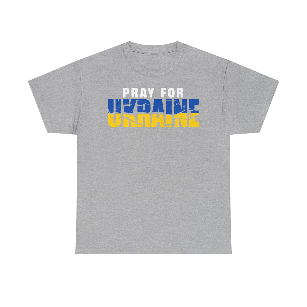 Bandiera e stemma dell'Ucraina Idea regalo Sport Tifoso Moda Vintage - T-shirt unisex