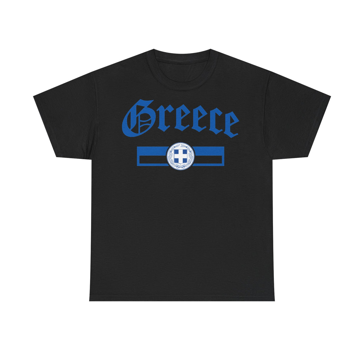 Grecia Grecia Bandera Escudo Patria Fútbol Deporte Aficionado Idea de regalo - Camiseta unisex