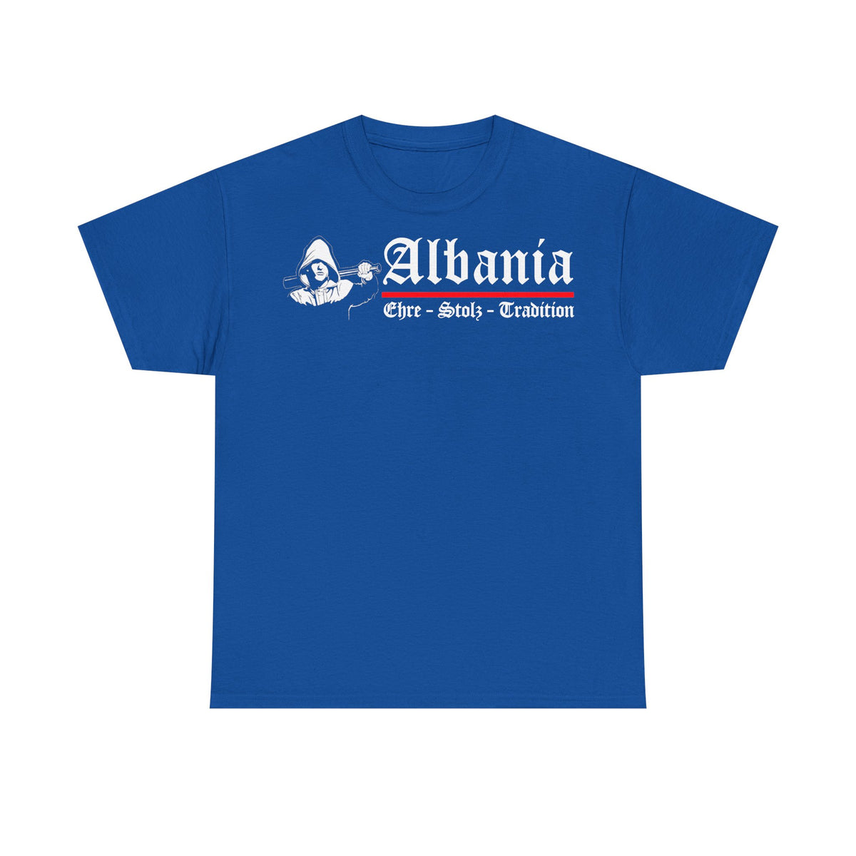 Camiseta unisex de Albania, escudo albanés, bandera, águila, fútbol, aficionado, deporte