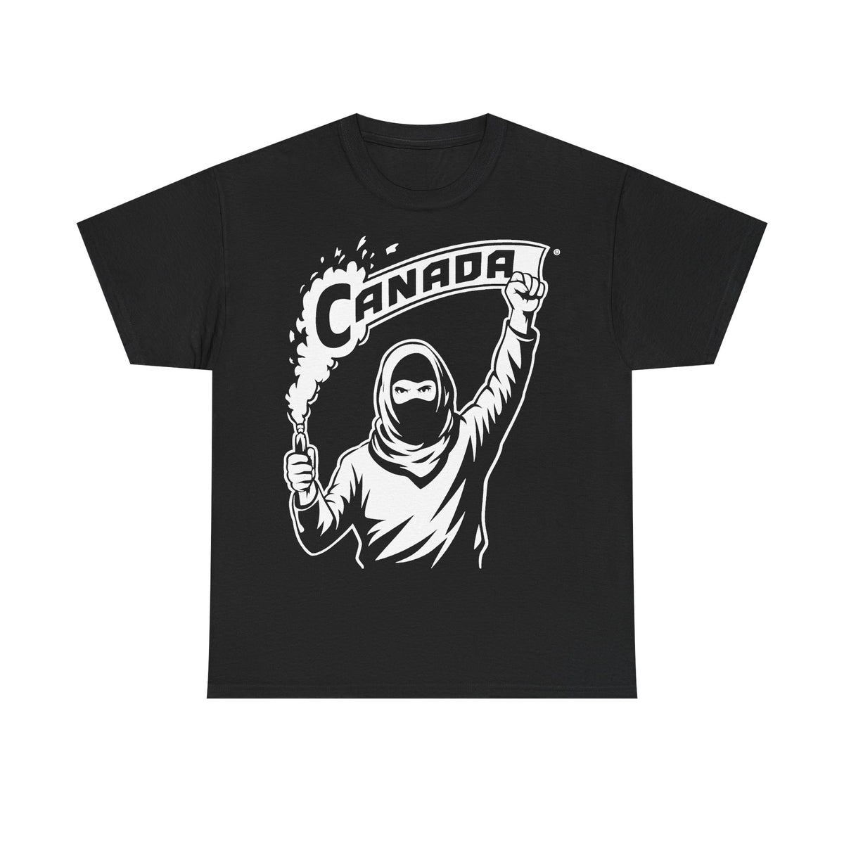Canada Kanada Hooligan Wappen Flagge Fan Sport Fußball Geschenkidee - Unisey T-Shirt