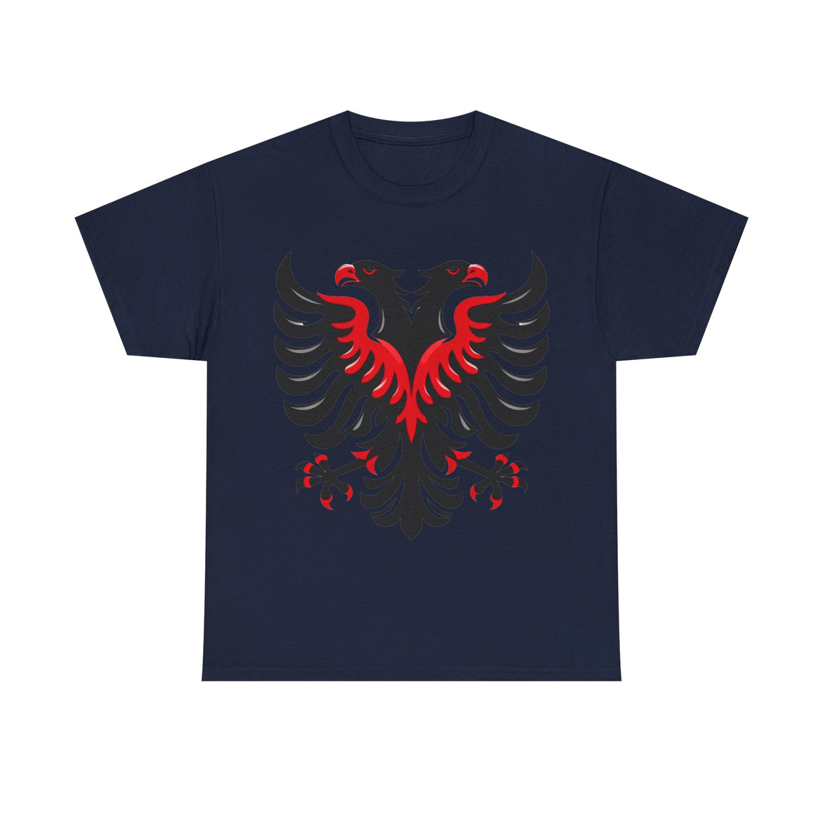 Aigle bicéphale albanais noble drapeau patrie fierté - T-shirt unisexe