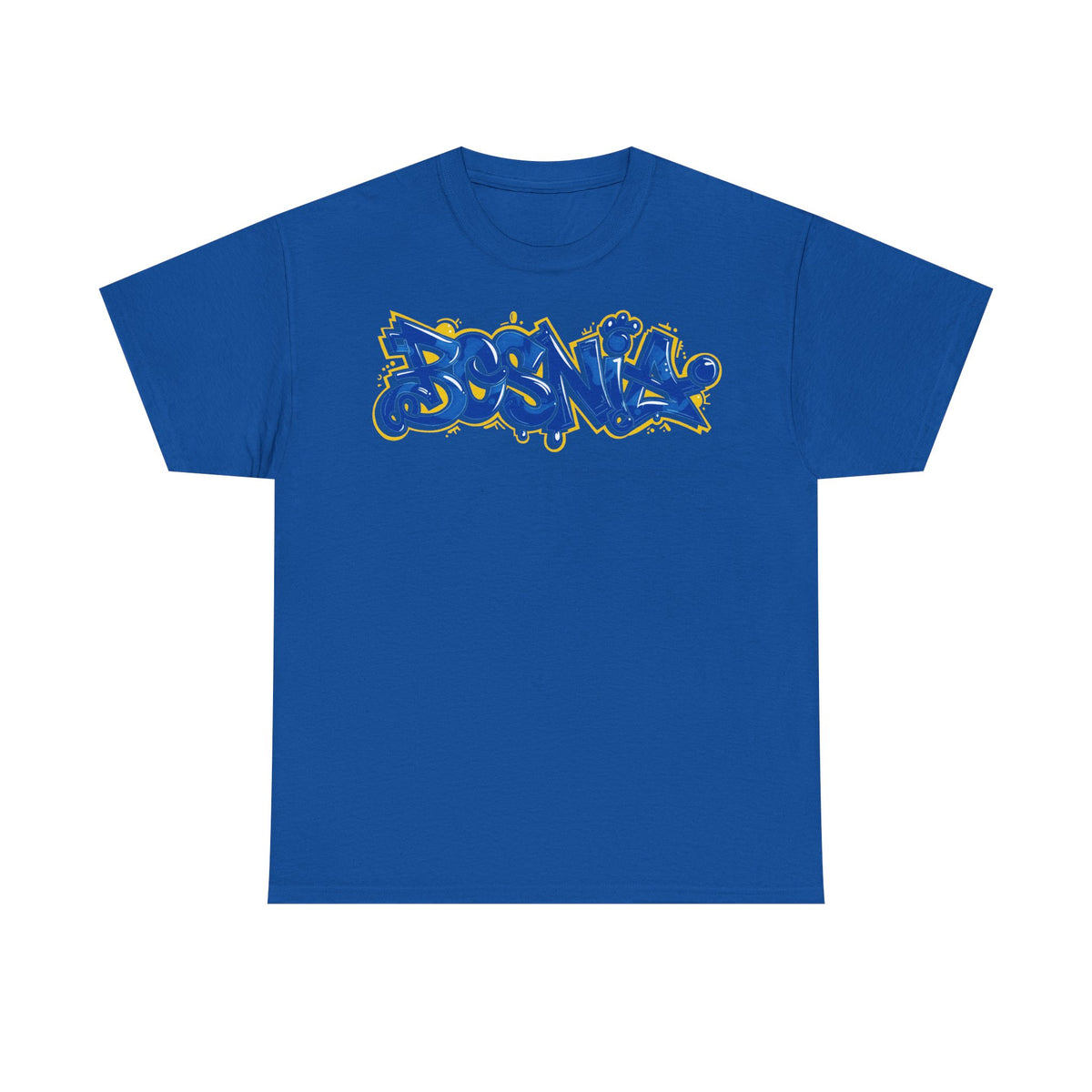 Bosnia escudo bandera orgullo patria aficionado al fútbol idea de regalo - Camiseta unisex