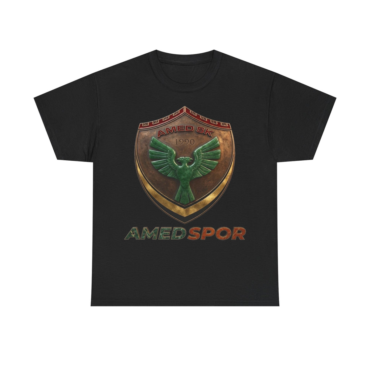 Noble Escudo Amedspor SK 1990 Aficionado Fútbol Idea de regalo - Camiseta unisex
