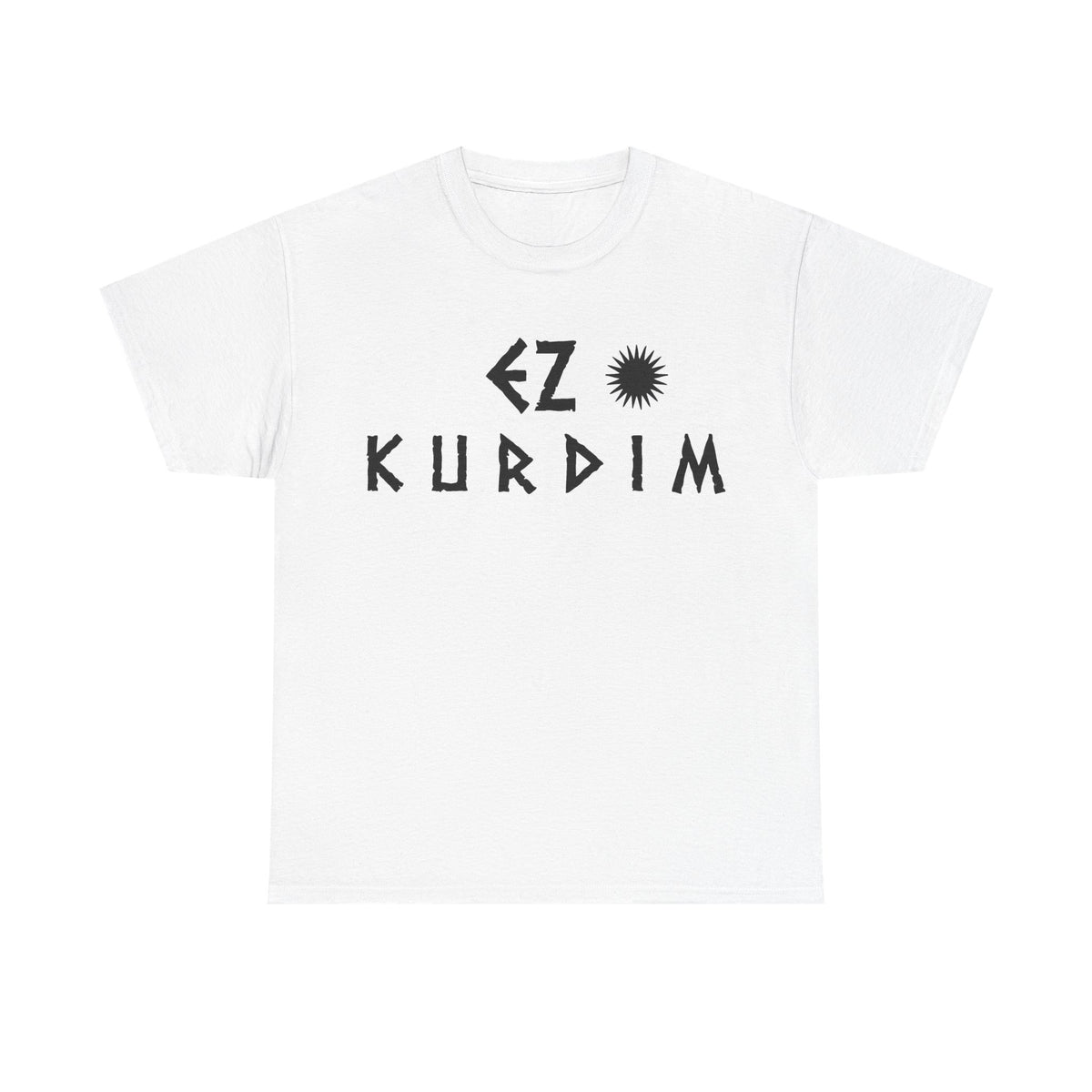 EZ KURDIM Kurdistan Sonne Geschenkidee - Unisex T-Shirt