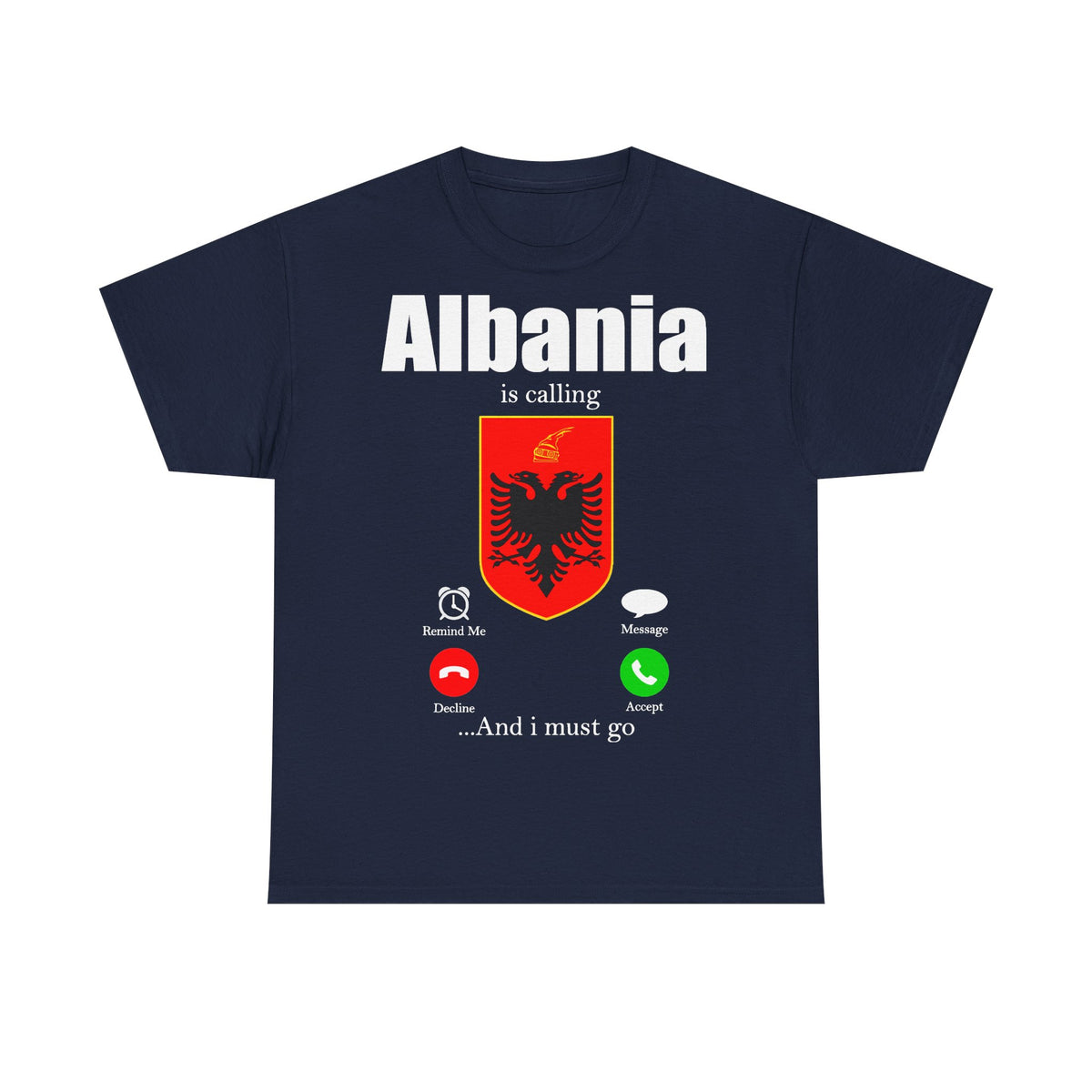 Camiseta unisex de Albania, escudo albanés, bandera, águila, fútbol, aficionado, deporte