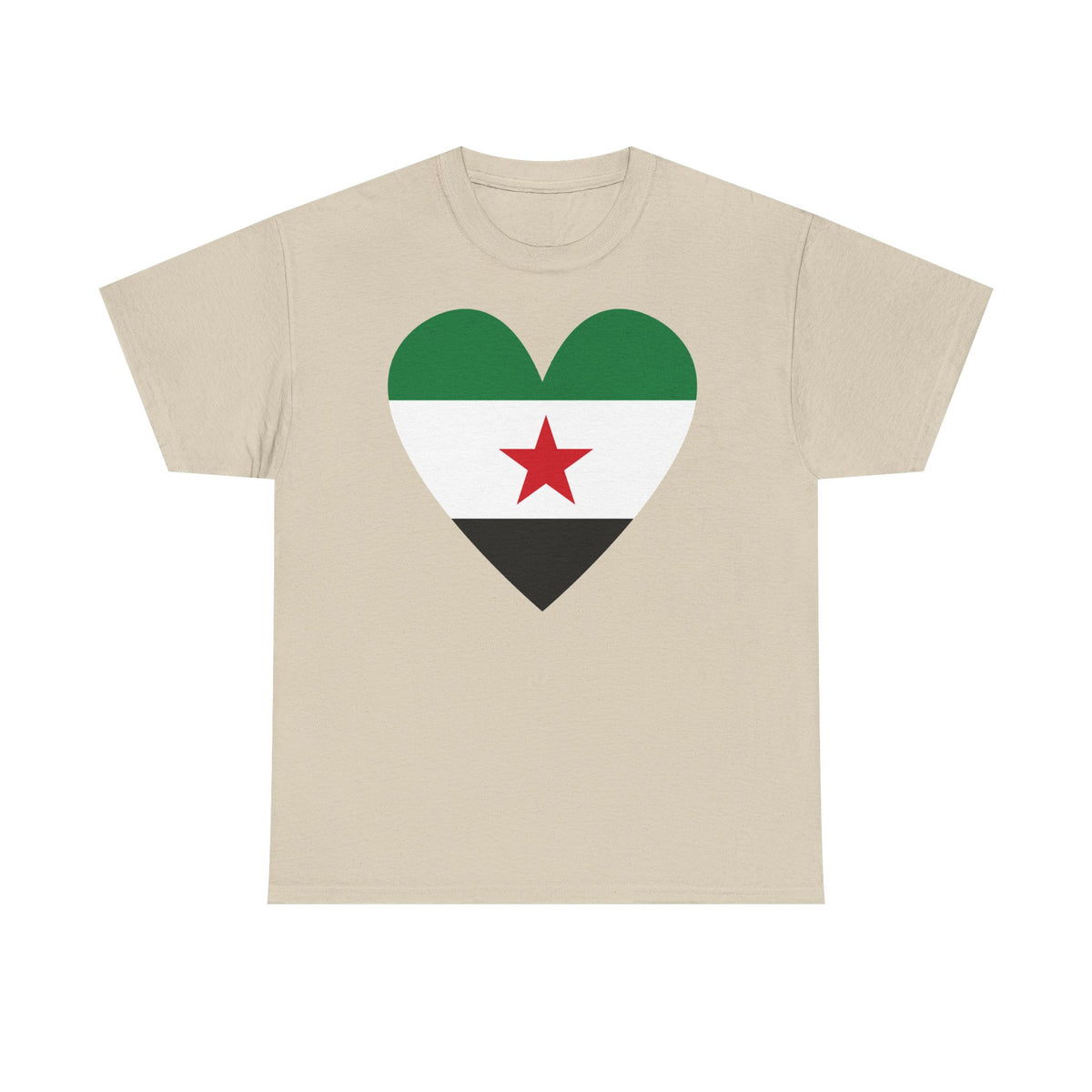 Syria Syrien Wappen Flagge Heimat Sport Fan Geschenkidee - Unisex T-Shirt