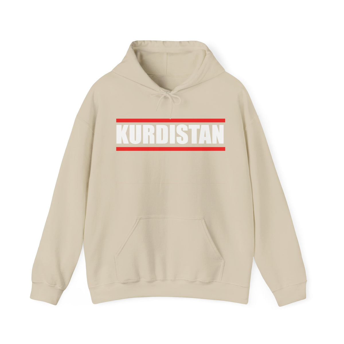 Kurdistan patria orgoglio stemma bandiera sport calcio regalo per tifosi - felpa con cappuccio unisex