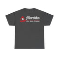 Marokko Wappen Morocco Flagge Stolz Fußball Fan Sport FGeschenkidee - Unisex T-Shirt