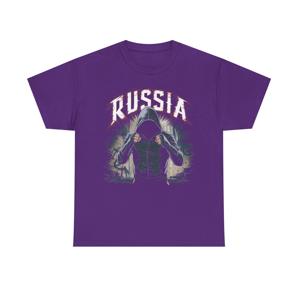 Rusia Rusia Hooligan Moscú Águila Bandera Escudo Regalo Deporte Aficionado Moda - Camiseta unisex