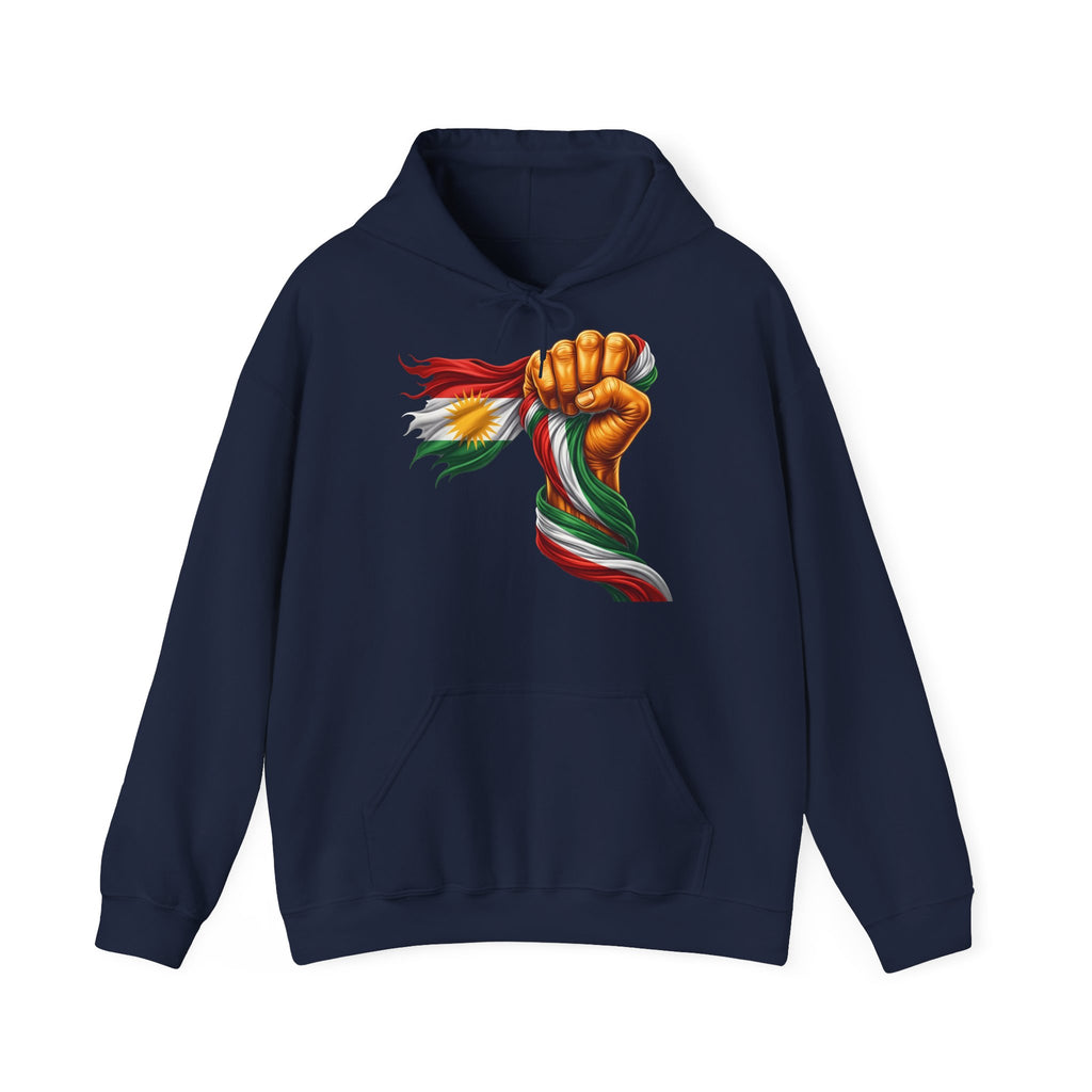 Kurdistan Power Azadi Flagge Geschenkidee - Unisex Hoodie