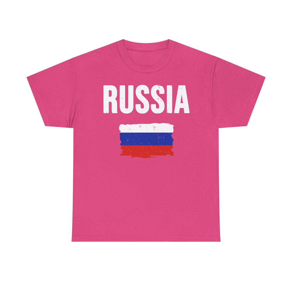 Russia Russland Moscaw Adler Flagge Wappen Geschenk Sport Fan Fashion - Unisex T-Shirt