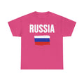 Russia Russland Moscaw Adler Flagge Wappen Geschenk Sport Fan Fashion - Unisex T-Shirt
