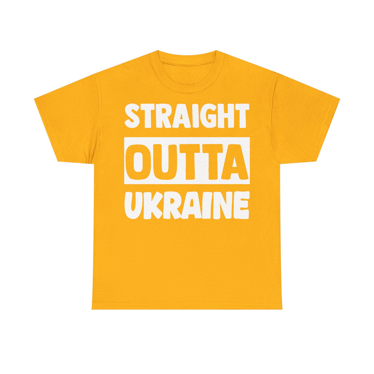 Bandera de Ucrania escudo idea de regalo afición al deporte moda vintage - Camiseta unisex