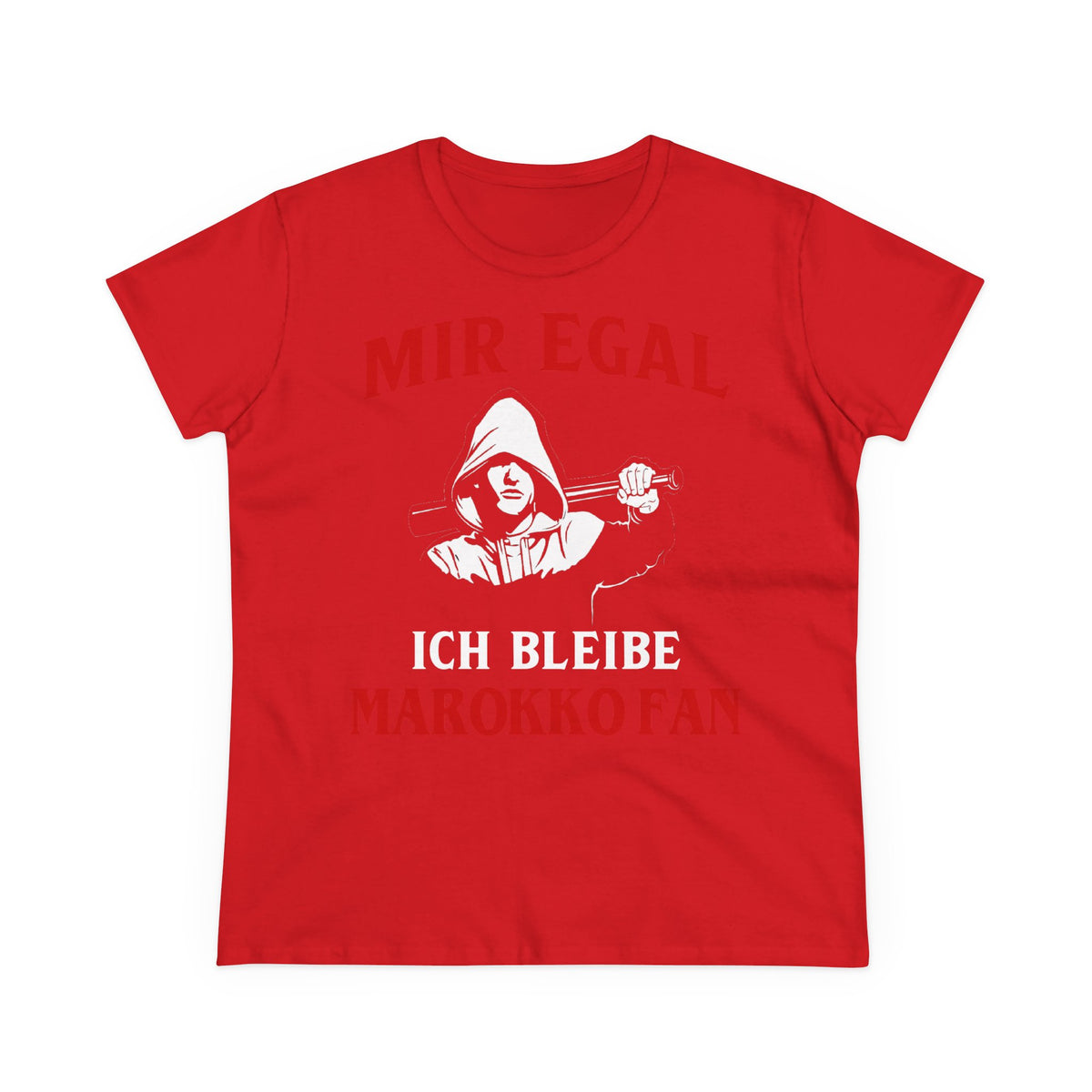 Escudo de Marruecos, bandera de Marruecos, orgullo, aficionada al fútbol y al deporte, idea de regalo - Camiseta para mujer