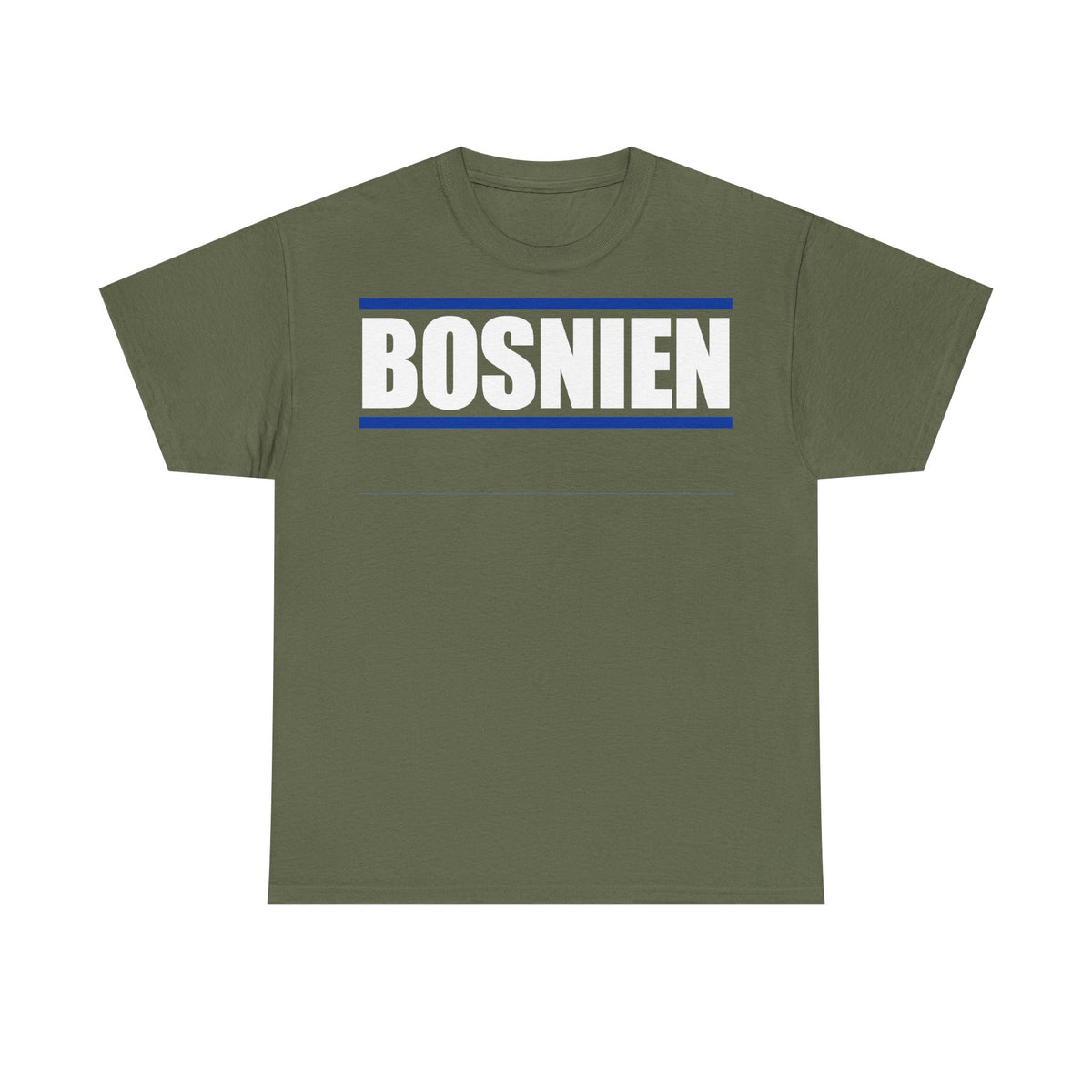 Bosnia Wappen Flagge Stolz Heimat Fußball fan Geschenkidee - Unisex T-Shirt