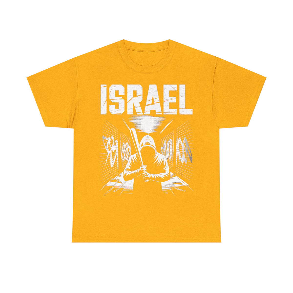 Israel Hooligan Wappen Flagge Fan Geschenkidee Fashion - Unisex T-Shirt
