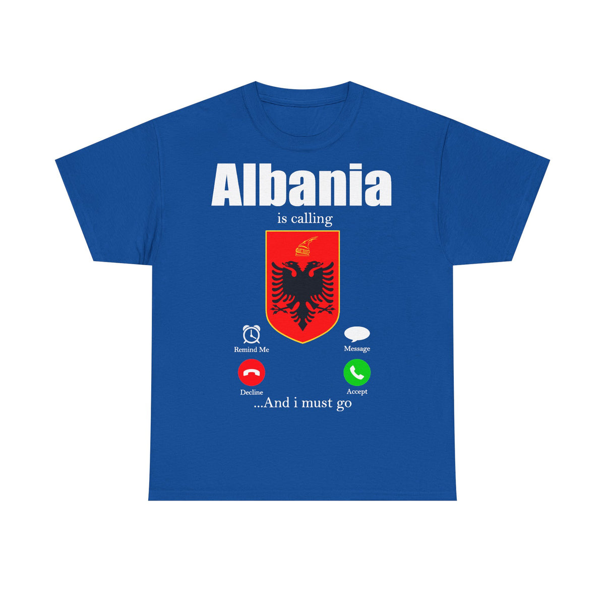 Camiseta unisex de Albania, escudo albanés, bandera, águila, fútbol, aficionado, deporte