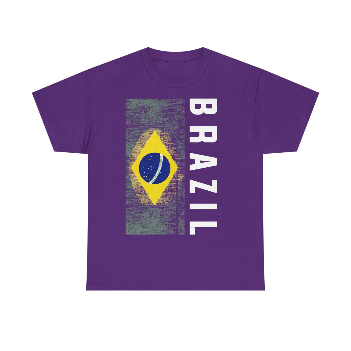 Brazil Brasilien Wappen Flagge Sport Fan Fußball Geschenkidee - Unisex T-Shirt