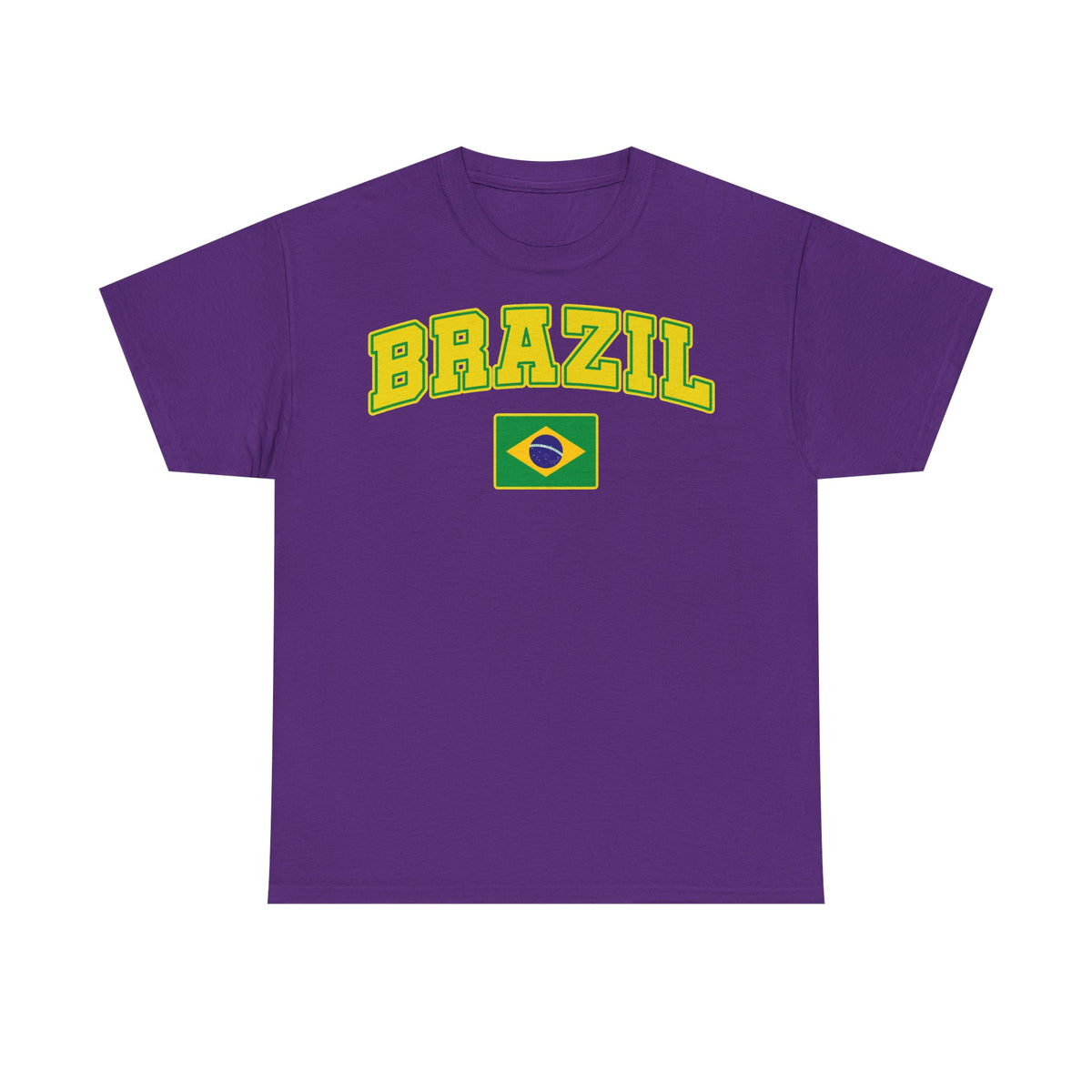 Brazil Brasilien Wappen Flagge Sport Fan Fußball Geschenkidee - Unisex T-Shirt