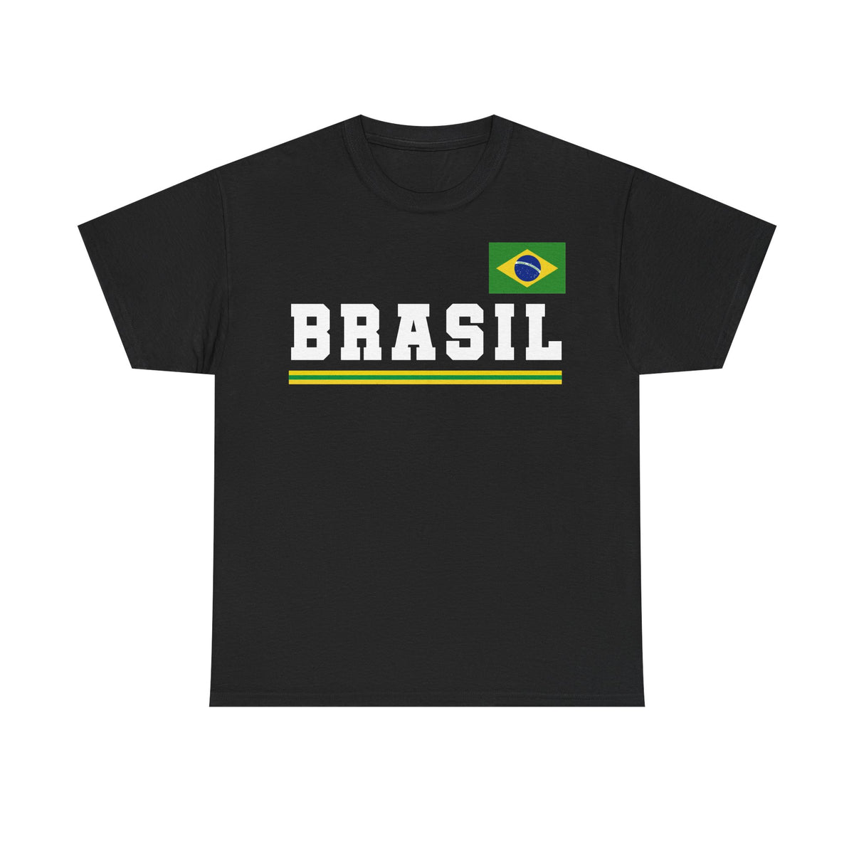 Brazil Brasilien Wappen Flagge Sport Fan Fußball Geschenkidee - Unisex T-Shirt