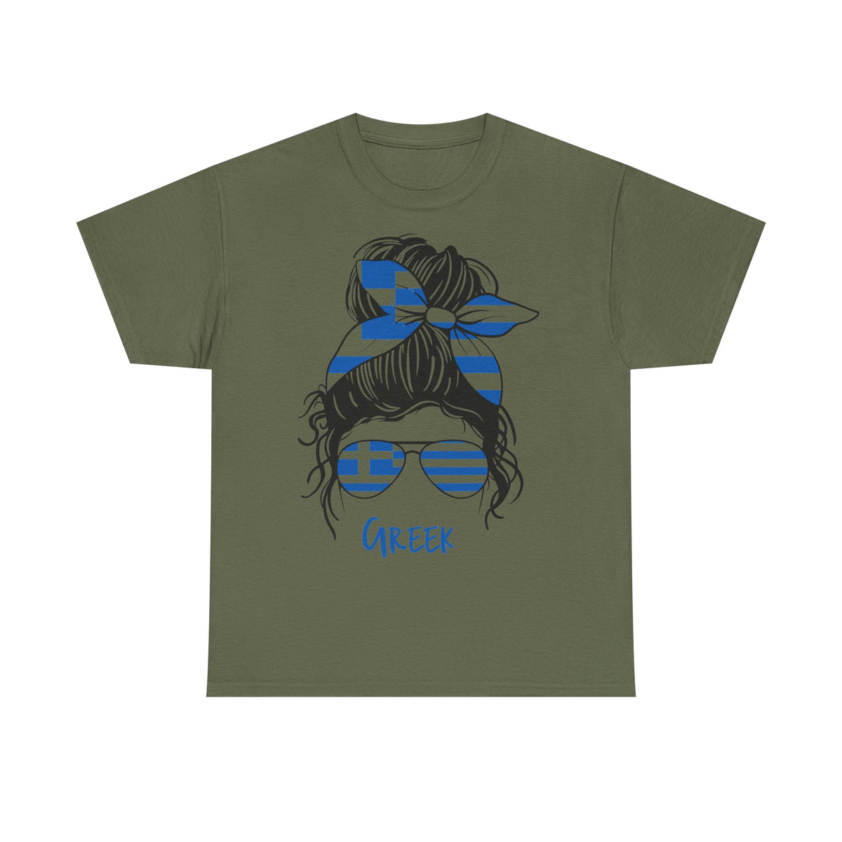 Grecia Grecia Bandera Escudo Patria Fútbol Deporte Aficionado Idea de regalo - Camiseta unisex
