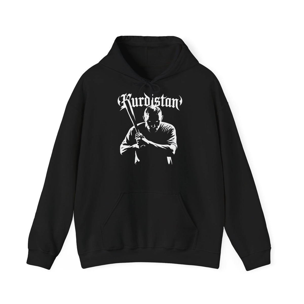 Kurdistan hooligan patria orgoglio stemma bandiera sport calcio tifoso regalo - Felpa con cappuccio unisex
