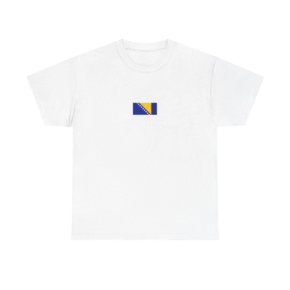 Bosnia Wappen Flagge Stolz Heimat Fußball fan Geschenkidee - Unisex T-Shirt