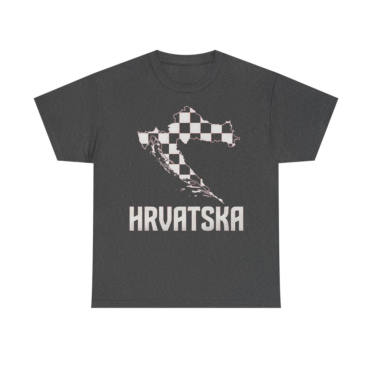 Hrvatska Kroatien Flagge Wappen Fußball Sport Fan - Unisex T-Shirt