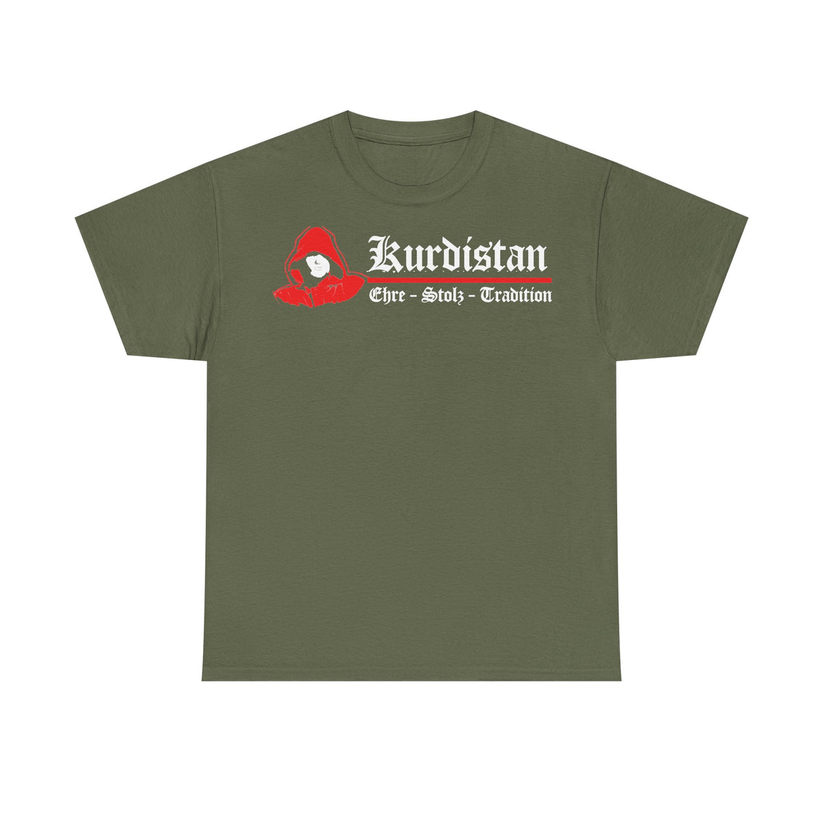 Kurdistán Azadi Escudo Bandera Patria Newroz Regalo - Camiseta unisex