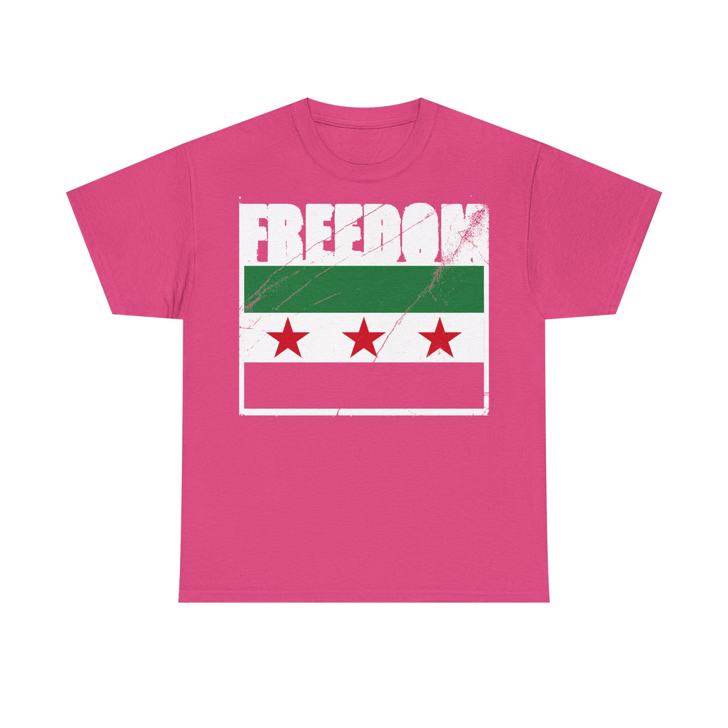 Syria Syrien Wappen Flagge Heimat Sport Fan Geschenkidee - Unisex T-Shirt
