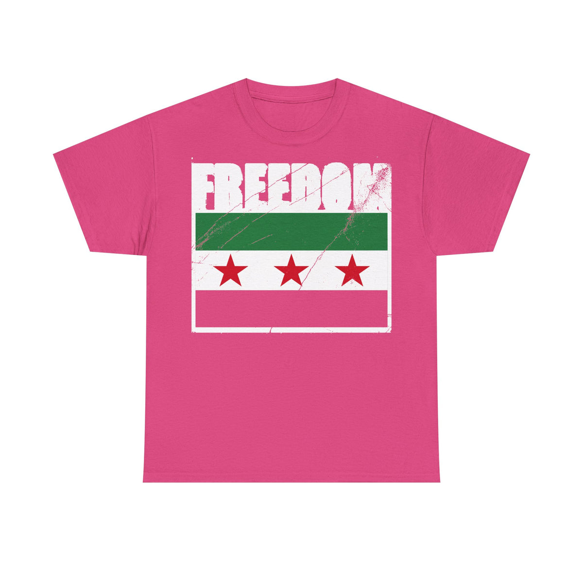 Syria Syrien Wappen Flagge Heimat Sport Fan Geschenkidee - Unisex T-Shirt