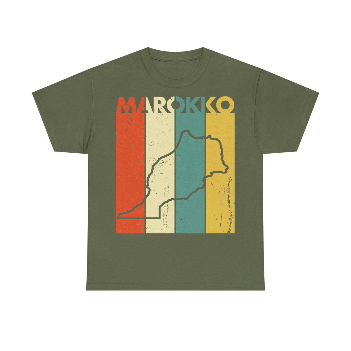 Marruecos Escudo Morocco Bandera Orgullo Fútbol Fan Deporte FIdea de regalo - Camiseta unisex