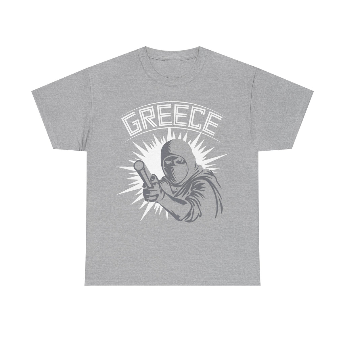 Grecia Grecia hooligan bandera escudo patria fútbol deporte aficionado idea de regalo - camiseta unisex