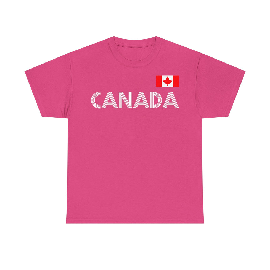 Canada Kanada Wappen Flagge Fan Sport Fußball Geschenkidee - Unisey T-Shirt