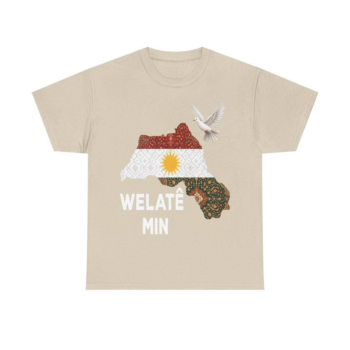 WELATE MIN KURDISTAN Azadi Nostalgie - Unisex T-Shirt