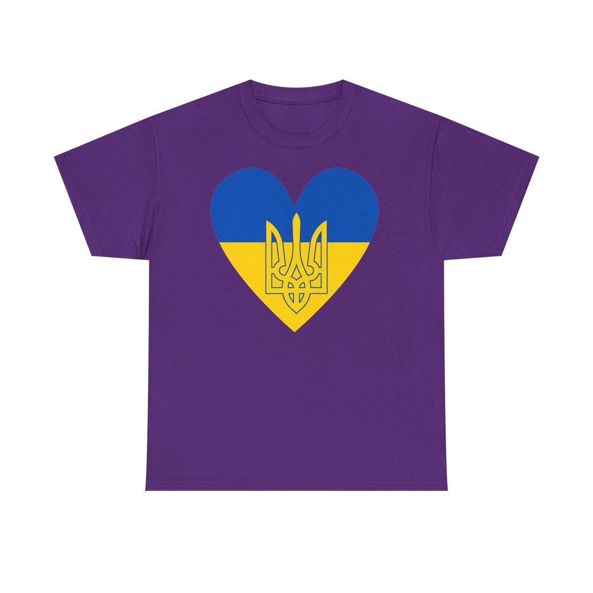 Bandera de Ucrania escudo idea de regalo afición al deporte moda vintage - Camiseta unisex