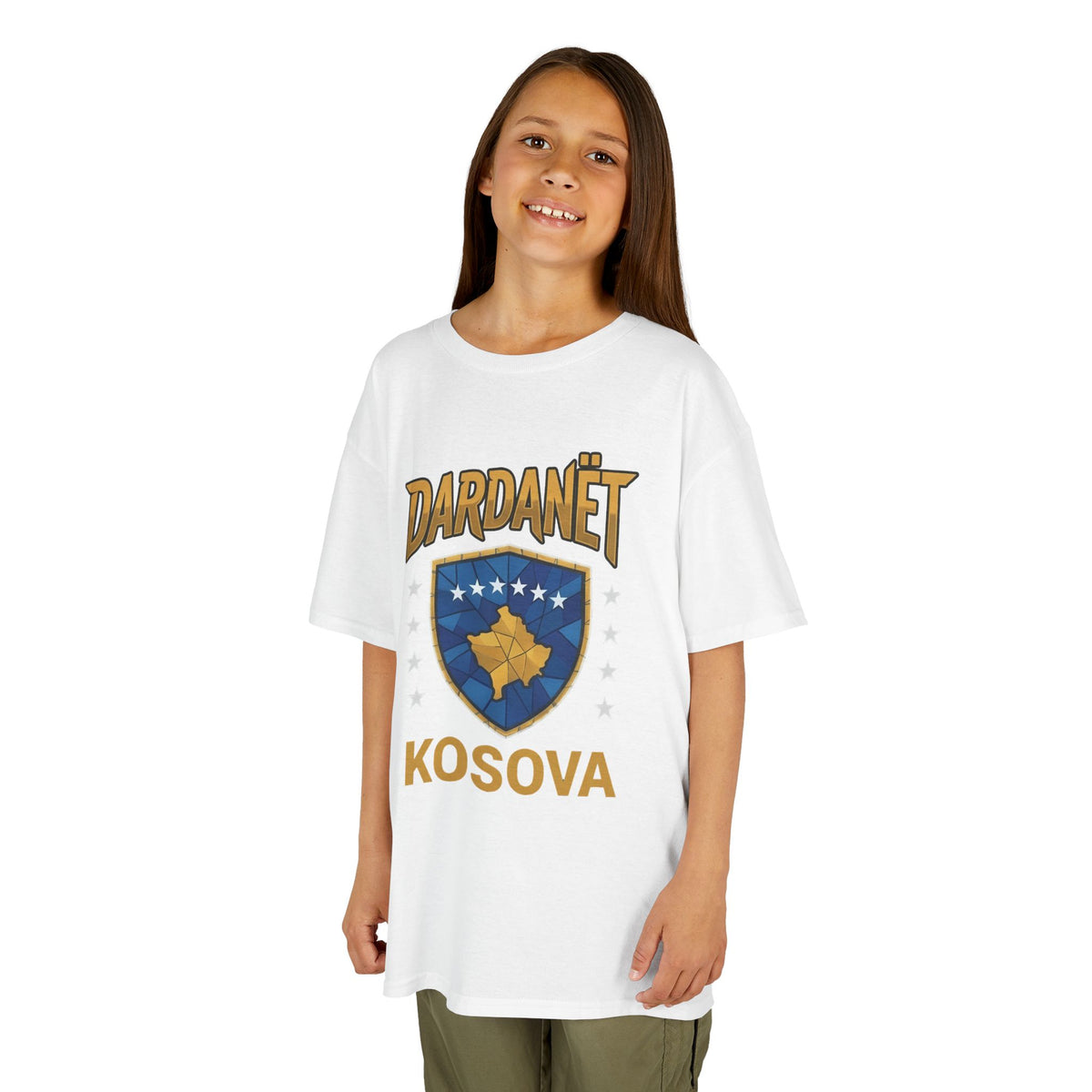 Kosova Dardanät Edel Wappen - Unisex Kinder & Jugendliche T-Shirt
